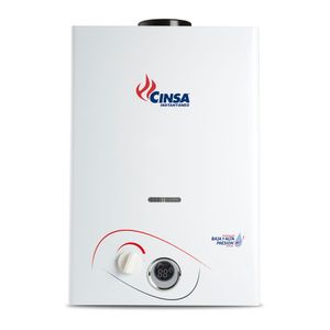 Calentador para agua instantaneo Cinsa CIN-06 B para gas LP