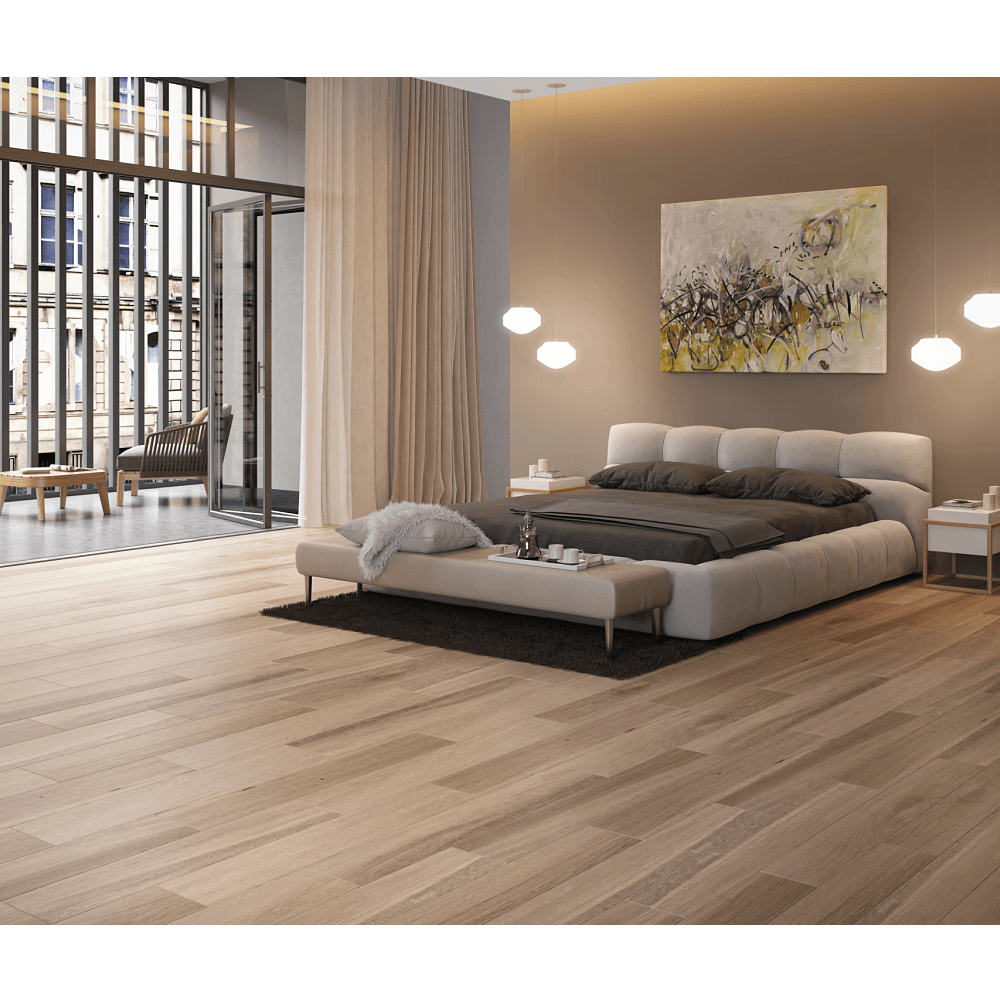 Revestimientos cerámicos - Tablones madera de Porcelanite