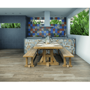 LOSETA 20X20 TECALI FDX MULTICOLOR PORCELANITE | $217.81 m2