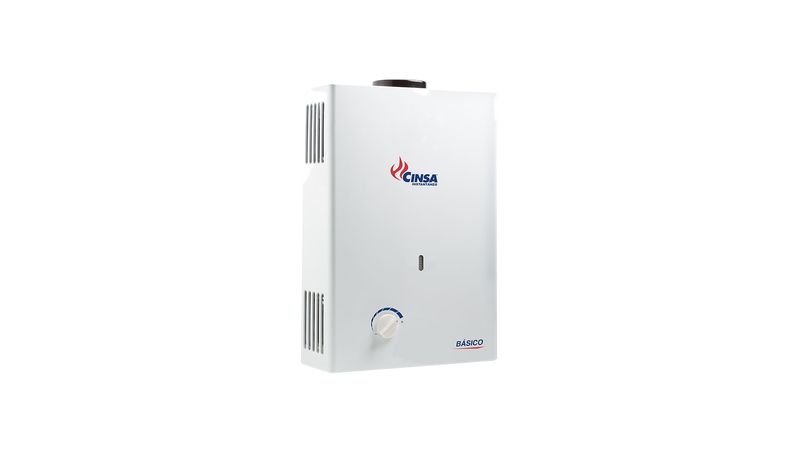 Calentador de Agua Instantáneo básico para 1 servicio, 6 Litros/Minuto Gas  LP