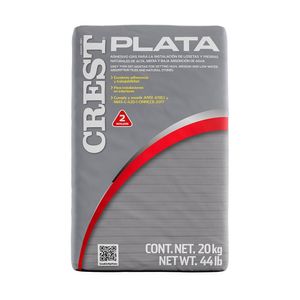 Crest Plata Saco 20 Kgs. CRE-1010-0010-SA20