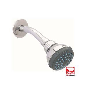 Regadera Ecologica con Brazo Y Chapeton Cromo DICA-4506BV