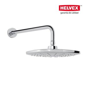 Regadera Cuadrada 10" Con Brazo Y Chapeton Cromo HEL-H-3303