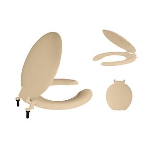 Asiento Wc Redondo 90 Beige VICAR-032