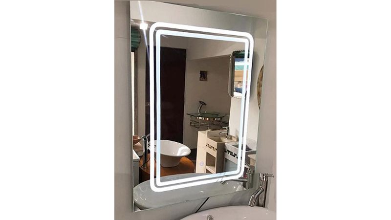 Esatto® Espejo Led Touch para baño 80 x 60 cms luz Neutra EL8060A :  : Hogar y Cocina