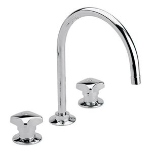 Mezcladora Tubular Para Fregadero Cromo Helvex