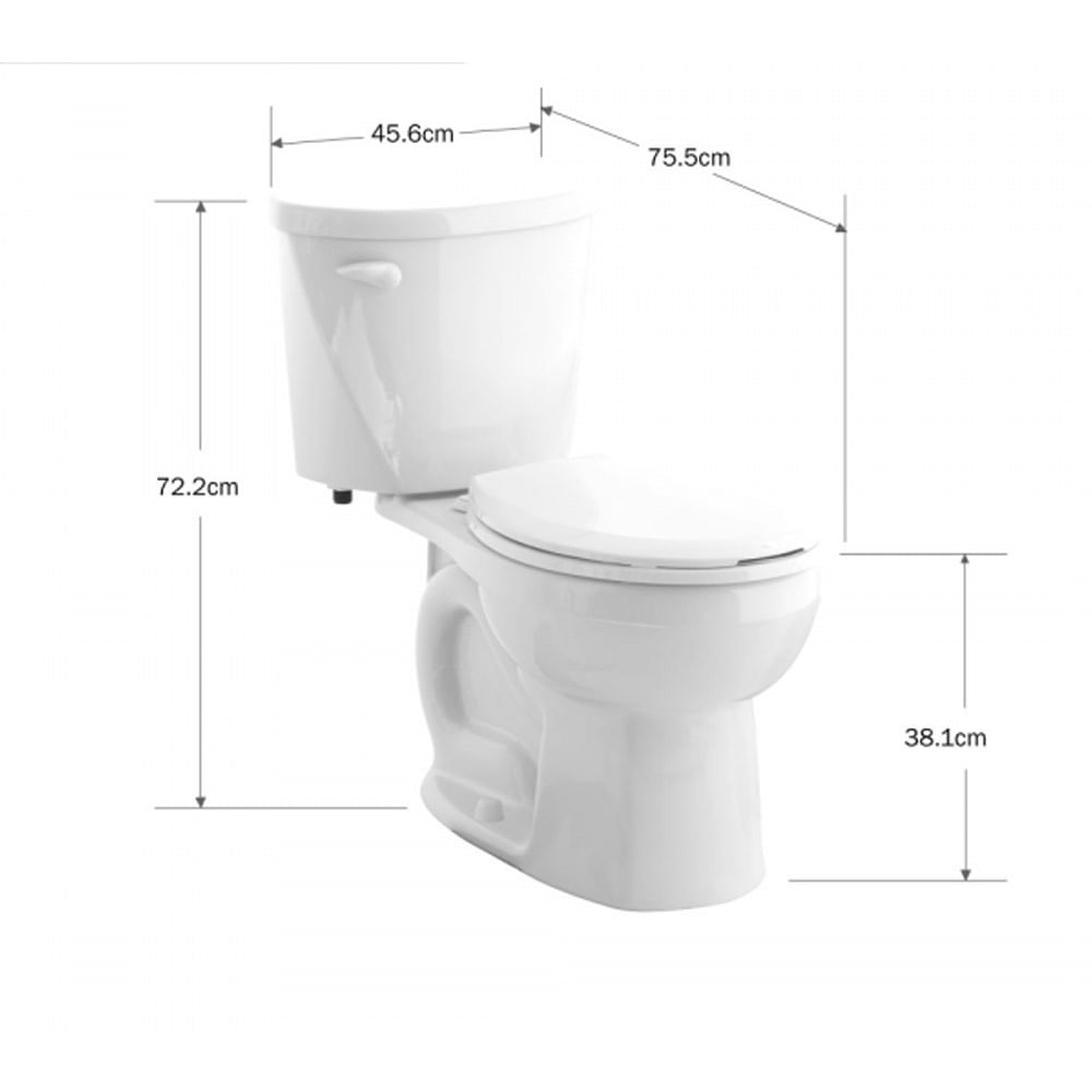 Taza WC Tebisa 6,8 litros blanco a Muro