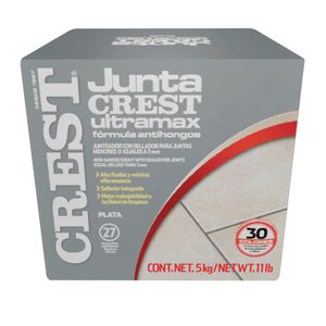 JUNTACREST ULTRAMAX  PLATA  CAJA 5 KG.