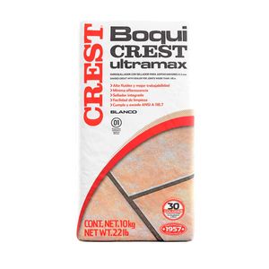 Boquicrest Ultramax Blanco Saco 10 kgs. CREST-702
