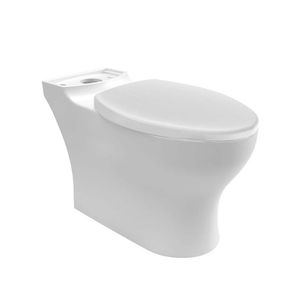 TAZA WC MIURA DE 16 ELONGADA Y TRAMPA OCULTA BLANCO