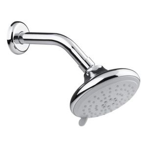 Regadera redonda 5 funciones ABS con brazo Urrea 3036B