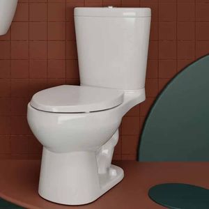 Juego de Taza-Tanque OLIMPIA Ecologico Blanco 3.8 LPD Sin Asiento