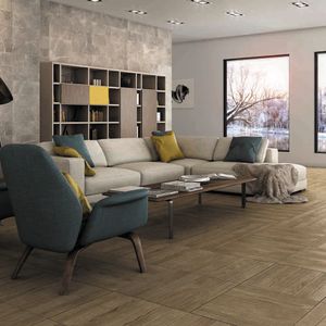 Loseta 55X55 Madera Sawna Natural Porcelanite | $218.47 m2