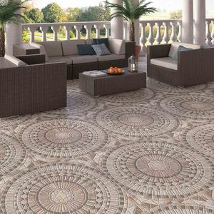 Loseta 33X33 SanCristobal FD Cafe Porcelanite | $196.11 m2