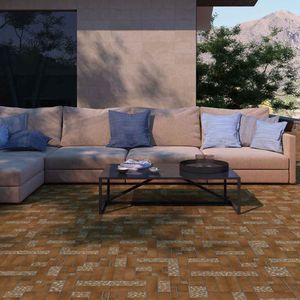 Loseta 33X33 Tarasco FD Rojo Porcelanite | $195.42 m2