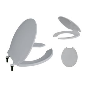 Asiento redondo Vicar solido gris