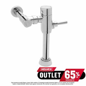 Fluxometro WC manija spud 32 mm Cromo