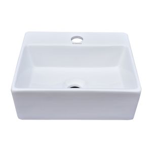 LAVABO ENZA RECTANGULAR BLANCO CERAMICO | Tendenzza