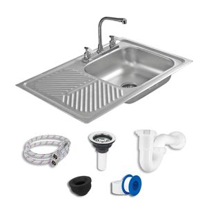 Kit  Fregadero con Escurridor Izquierdo Eb Técnica EB-COMBOM-101