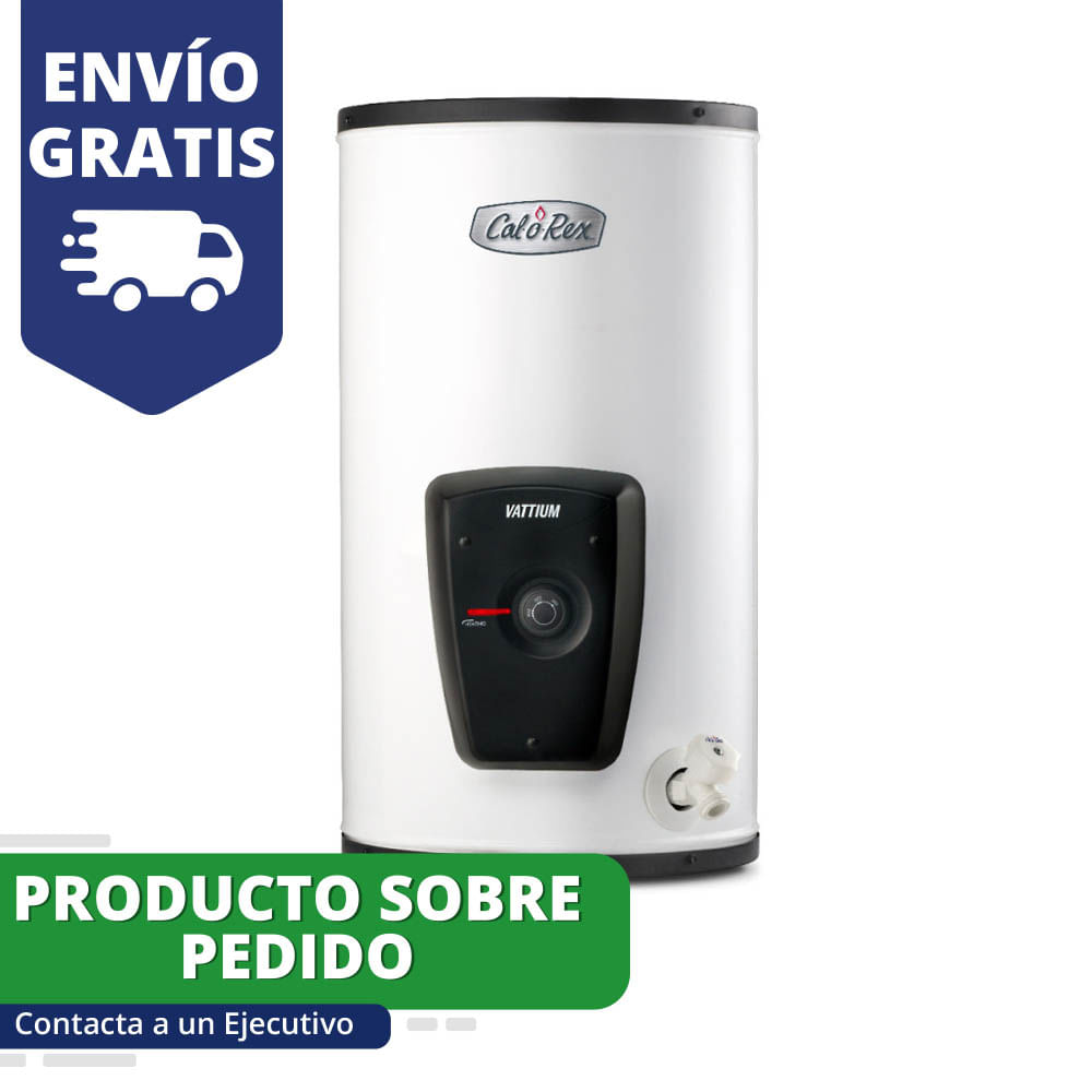 CALENTADOR DE AGUA - BOILER DEPÓSITO ELÉCTRICO CAP. 76 LITROS 220 VOLTS  VATTIUM CALOREX MOD. E-20 - H2otek