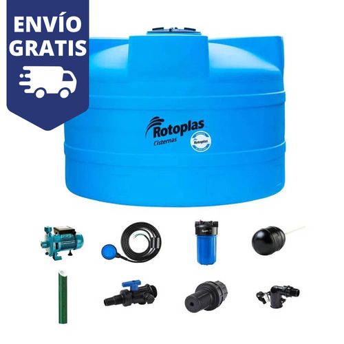 Cisterna 2800 Litros Rotoplas 510157 Equipada