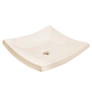 Lavabo Trazzo Marfil de sobreponer Helvex