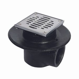 Coladera Cuadrada de Rejilla Helvex 22 CH