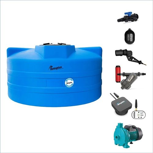 Cisterna 5000 Lts con sensor de nivel  Rotoplas  Equipada